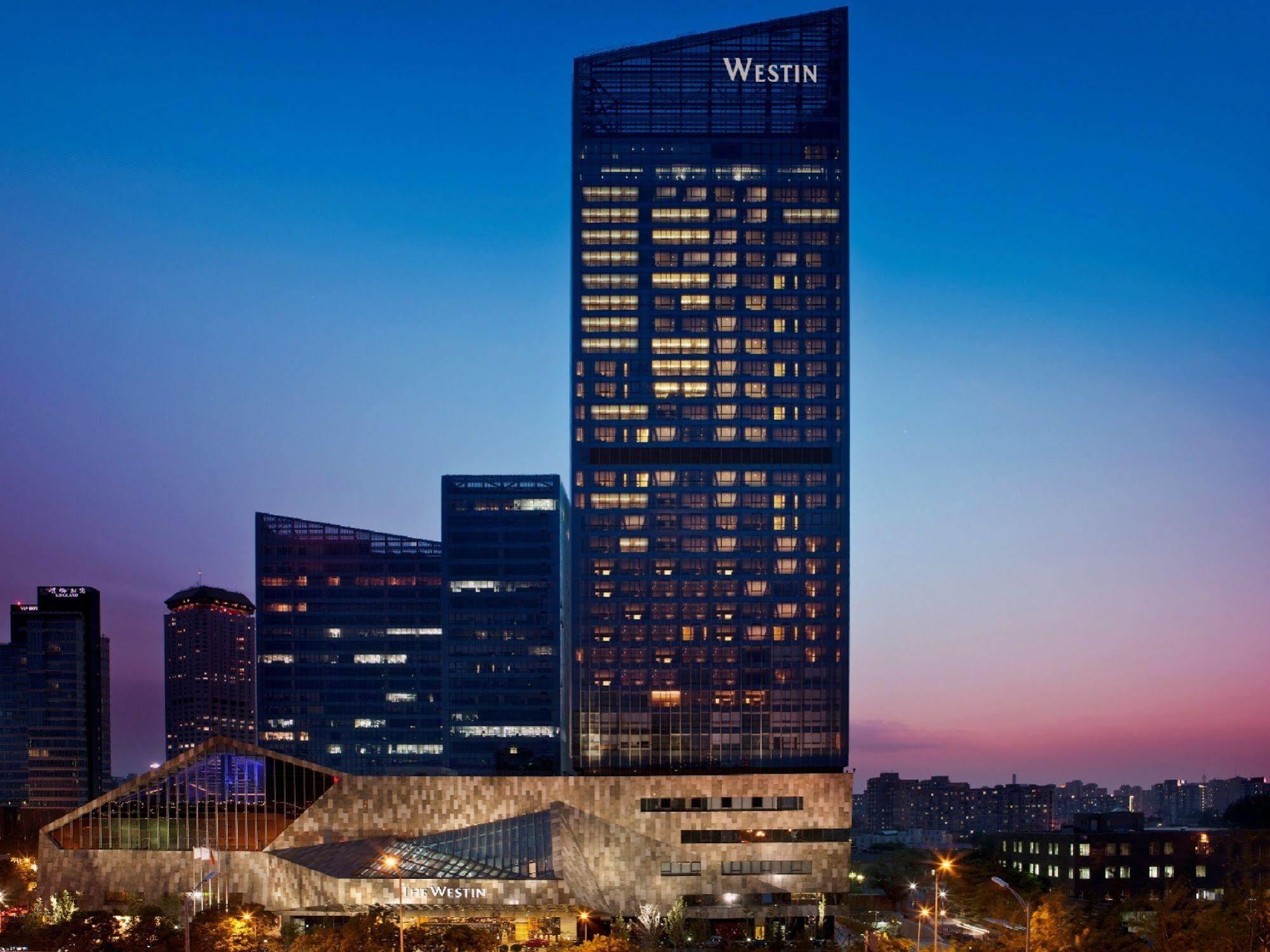 The Westin Beijing Chaoyang Hotell Eksteriør bilde
